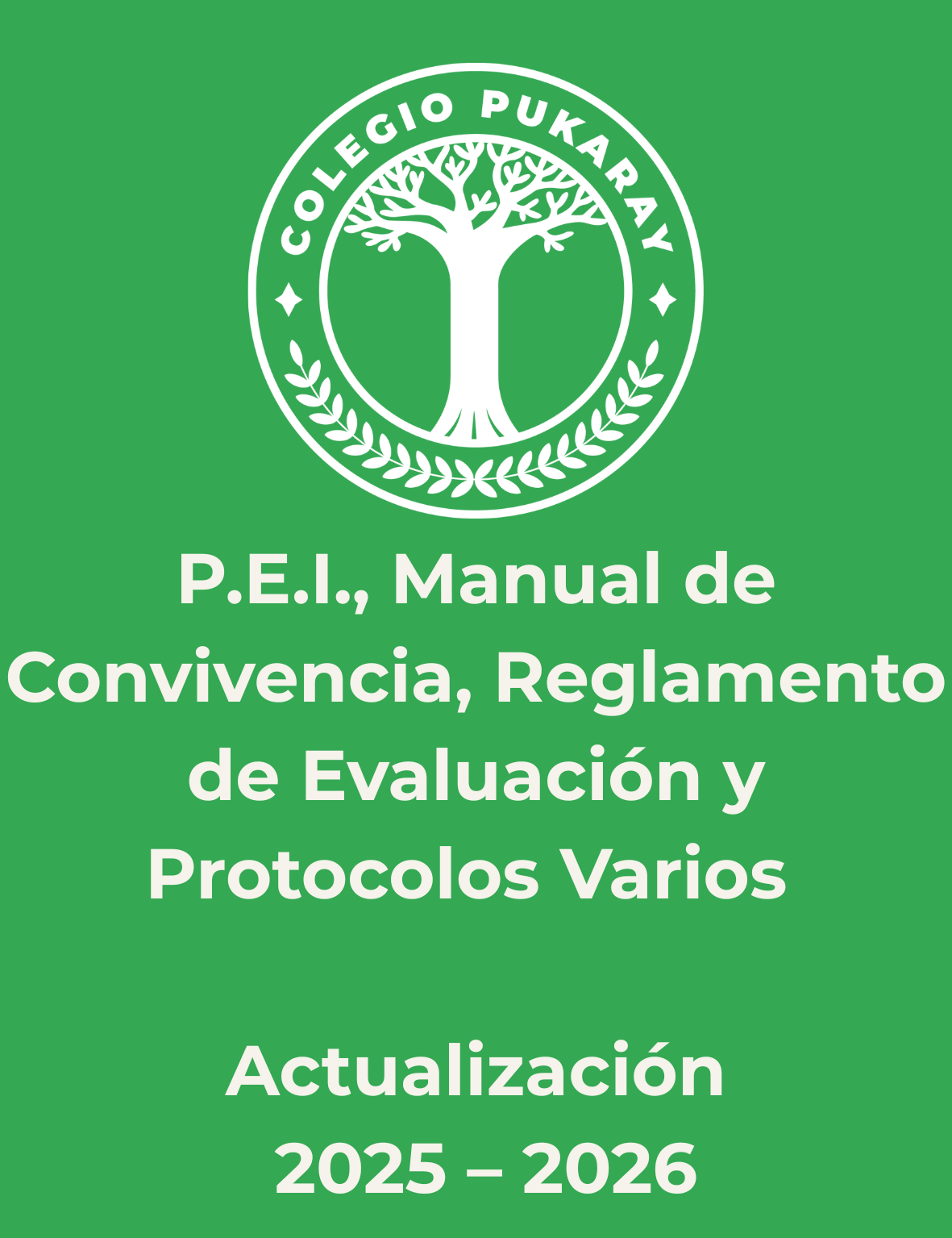 Reglamento institucional