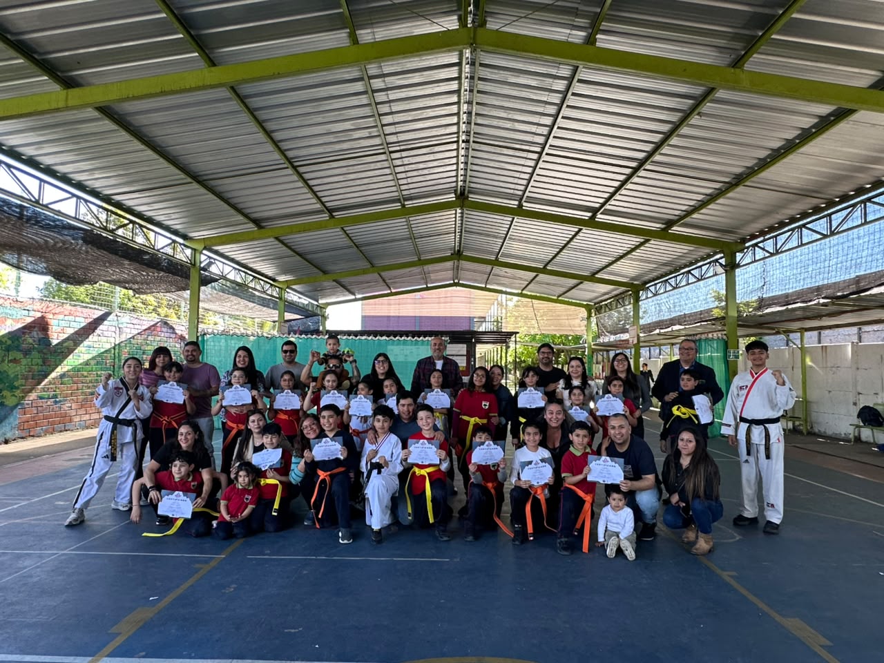 Ceremonia de Entrega de Cinturones de Taekwondo